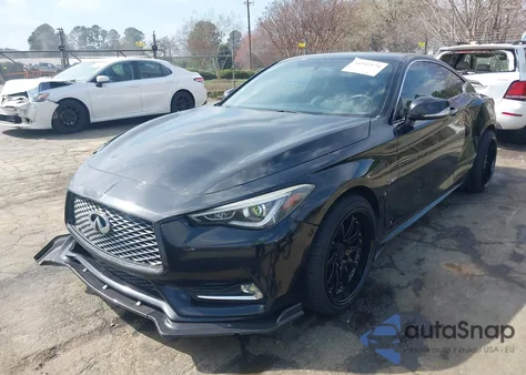 2017 Infiniti Q60 3.0T Red Sport 400 from USA, damaged, VIN JN1FV7EL5HM700675